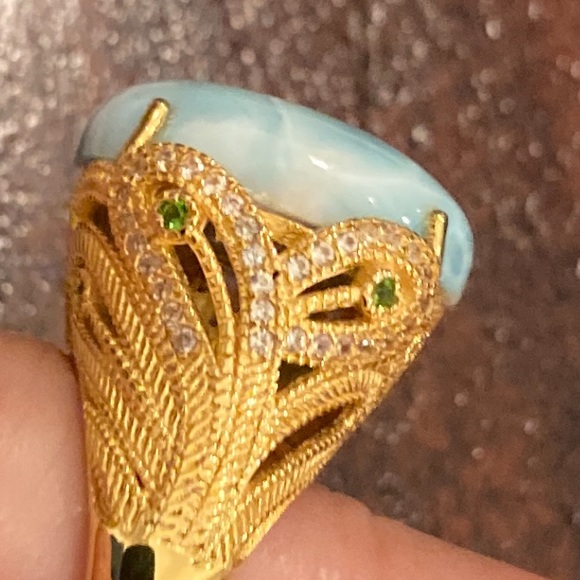 Jewelry - Larimar in Vermeil